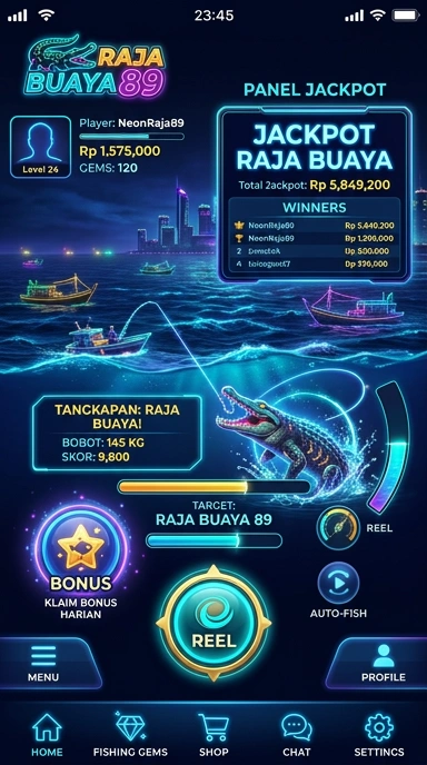 mega338 — layar beranda